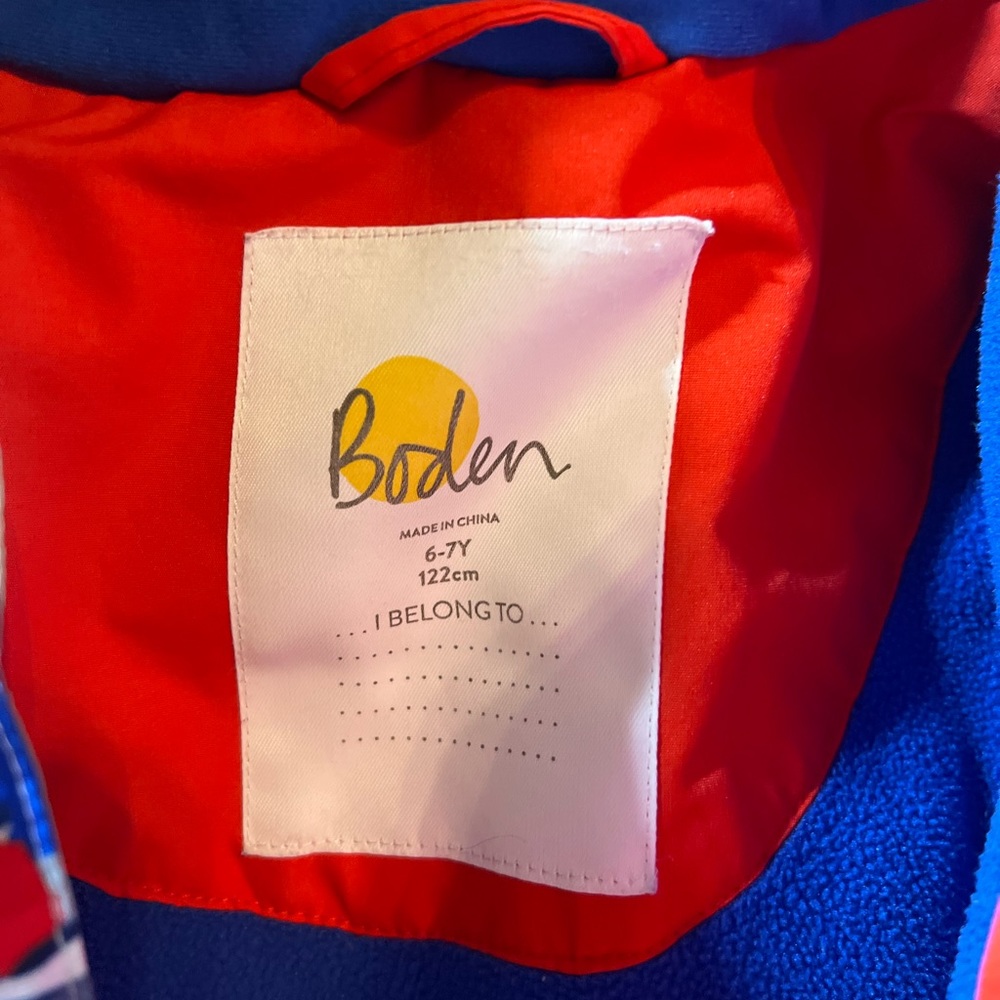 Mini Boden (brand) - BOYS Ski/Snowbaod Javket